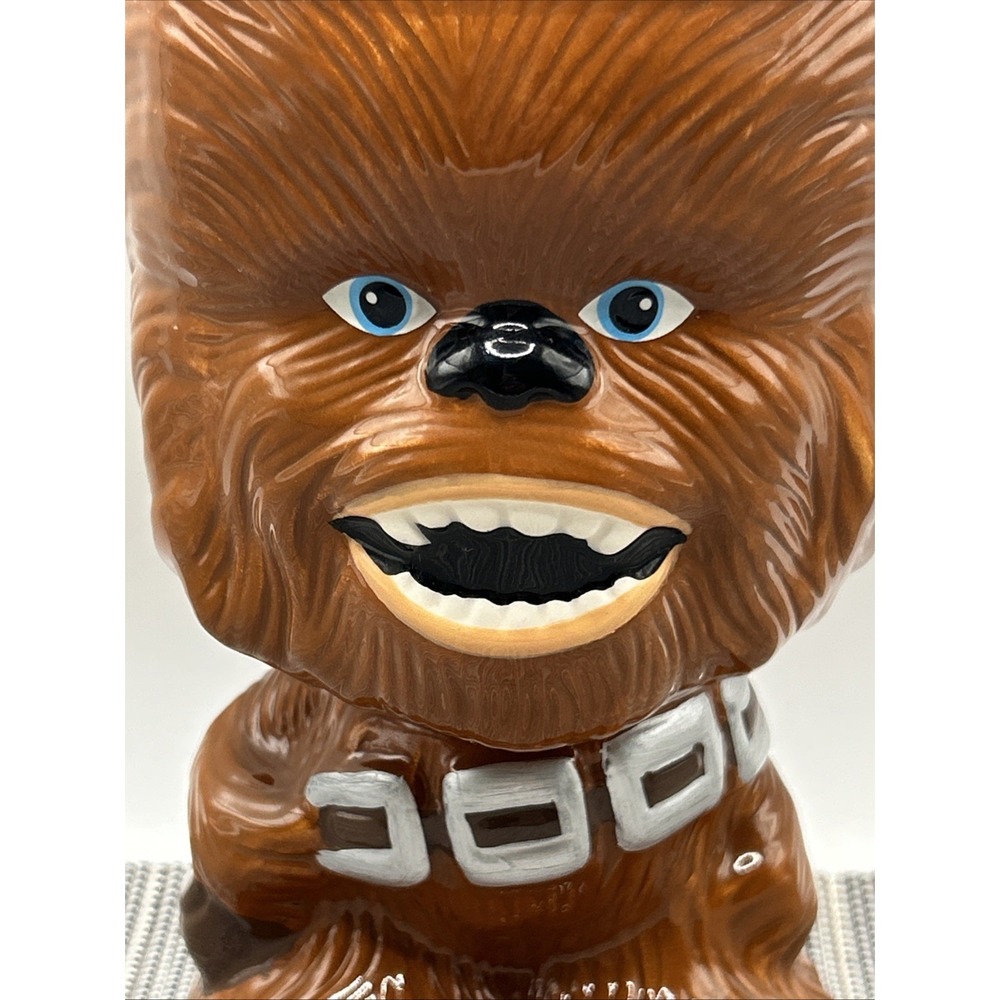 Star Wars Galerie CHEWBACCA‎ Coffee Mug Full Body Cup Glass Goblet 6" Tall Plant